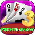 prithvi shaw - Gaming Royal